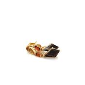 9ct Yellow Gold Smoky Quartz Earrings image