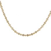 Yellow gold Yard of Diamond necklet image