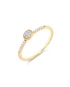 Nanis 18ct Yellow Gold Diamond Ring