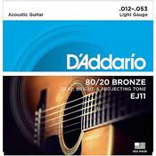 D'addario EJ11 Acoustic Guitar Strings image