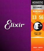 Elixir 13's nanoweb Acoustic Guitar Strings image