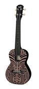 Korala Poly Concert Ukulele Gold Aztec