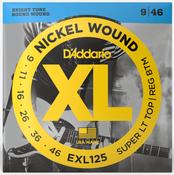 D'addario EXL125 Electric Guitar Strings image
