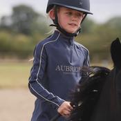 Aubrion Equestrian Long Sleeve Base Layer -Young Rider- Midnight image