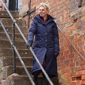 Aubrion Eltar Long Waterproof Coat- Navy image