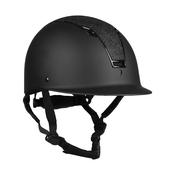 Horka Sparrow Helmet- Black Sparkle- Adjustable 55-57cm image