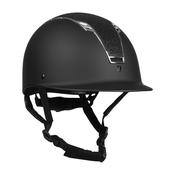 Horka Sparrow Helmet- Black/ Silver- Adjustable 55-57cm image