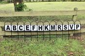 HIPPOTONIC Dressage letters- Set of 12