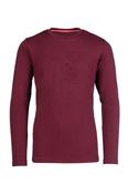 HKM Longsleeve Shirt "Amelie"- Wine Red image