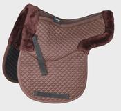Arma Half Lined Numnah- Brown- 15-16.5" image