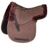 Arma Half Lined Numnah- Brown- 17-18" image