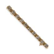 Shires Gold Bar with Diamante Stock Pin