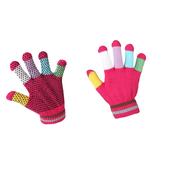 Red Horse Magic Gloves- Kids- Pink
