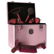 Equitheme Grooming Aluminium Chest- Pink/Burgundy