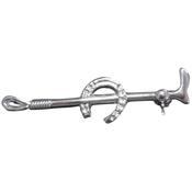 Stock Pin-  Silver- Horseshoe