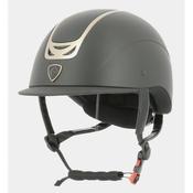 Equitheme Pepit Helmets- Black/ Rose Gold- 49-51cm