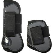 HKM Protection and fetlock boots- Genua- Set of 4- Grey- Full Size image