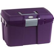 Hippotonic Grooming &amp; Tack Box- Purple/ Grey
