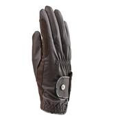 Aubrion Stadium FlexFit Riding Gloves - Childs- Brown image