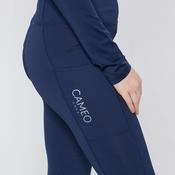 Cameo Equine Ladies Core Riding Tights- Navy image