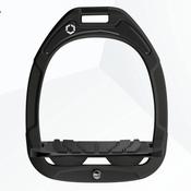 Flex On GC2 Stirrups- Adults-Black with Black Elastomer with Ultra Grip image