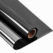 Black Silver Mirror Window Film - Privacy Tint