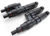 Solar splitter pair PV4-Y, 1x M-2F / 1xF-2M