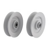 Replacement Ayp-roper, Amf-noma, Bolens, Mtd . Ø Ext: 77,79mm, Bore: 9,5mm V-pulley