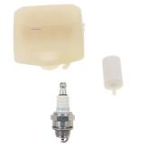 Replacement Husqvarna 340 345 346 350 353 &amp; Jonsered Service Kit Air Filter Fuel Filter Spark Plug image