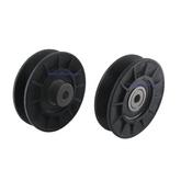 Replacement John Deere LT133 LT150 LT155 LT160 LT170 LT180 LT190 Plastic V-Pulley 72mm image