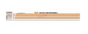 Chainsaw Chain Bench Measuring Chart
