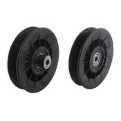 Replacement John Deere x300 x304 x320 x324 x360 V-Idler Plastic Pulley 101.6mm image