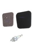 Replacement Stihl HS45 FS38 FS45 FS46 FS55 KM55 Service Set Air Filters &amp; NGK BPMR7A Spark Plug