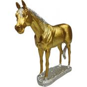 Resin Golden Horse 26X23cm image