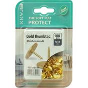 100pcs Gold Thumbtack (24)