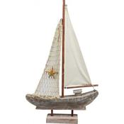 Wooden Sailing Boat 42X26cm (2)