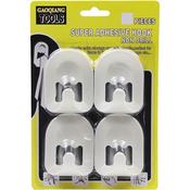 4PC Super Adhesive Hook image