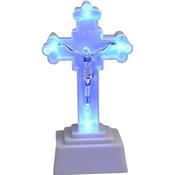 LED Light Up Cross 18X8cm