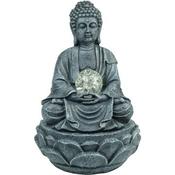 Water Foundation With LED Light-Buddha 20X30cm