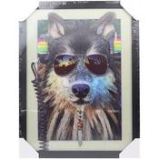 3D Picture Dog 32.5X42.5cm image