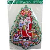 PAPER SANTA XMAS TREE 50*70cm (10) image