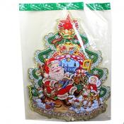 SANTA&amp;XMAS TREE 84*69cm (10)