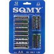 12pk SQMY Zinc AA Battery（24） image