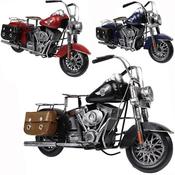 Handmade Tin Motorcycle 30X11X19cm