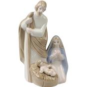 Porcelain Nativity Scene 14X8cm image