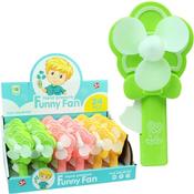 Funny Hand Press Fan With Whistle (24)