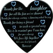 Porcelain Heart Plaque 15cm*14cm