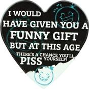 Porcelain Heart Plaque 15cm*14cm
