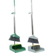 Long Handle Dust Pan &amp; Brush (10) image