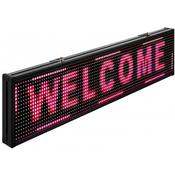 10X20CM RED LED SIGN